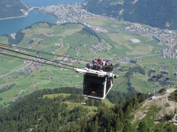 16.08.25 Mit der Cabrio Bahn aufs Stanserhorn